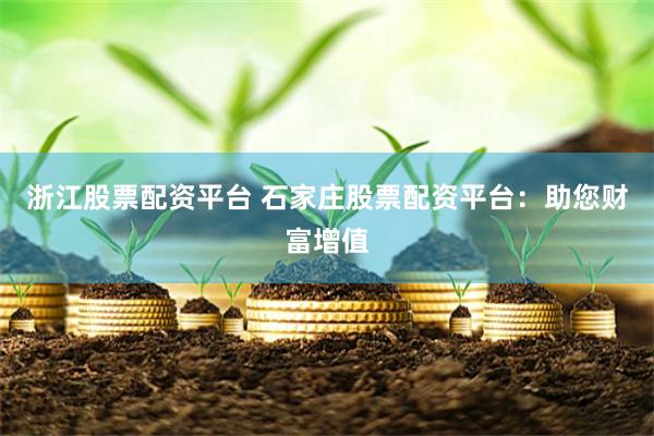 浙江股票配资平台 石家庄股票配资平台：助您财富增值
